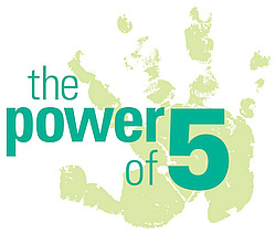 the power of 5 Logo